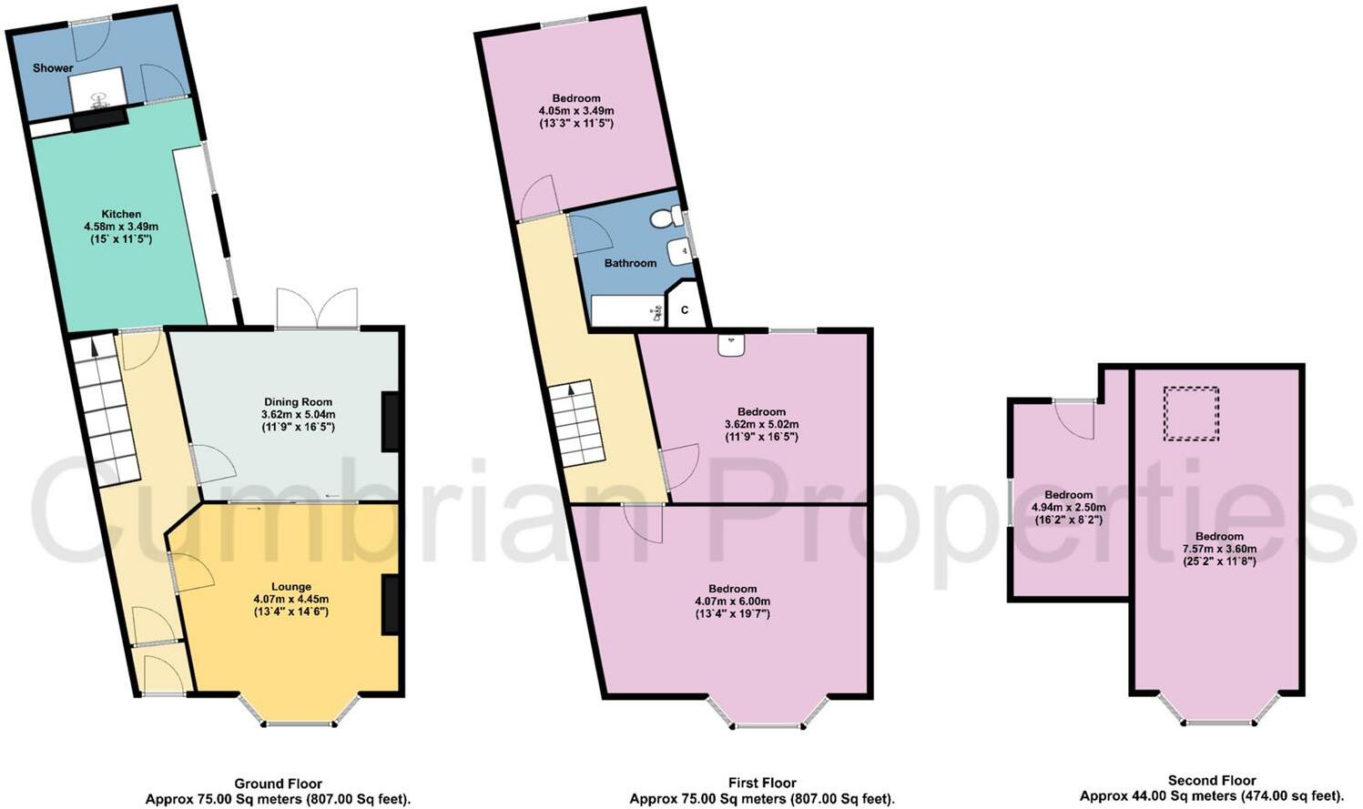Dalston Road, Carlisle floorplan