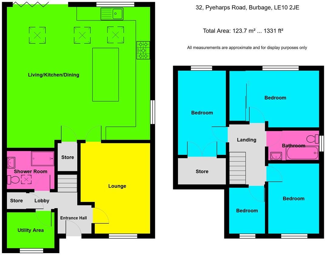 Pyeharps Road, Burbage, Hinckley floorplan