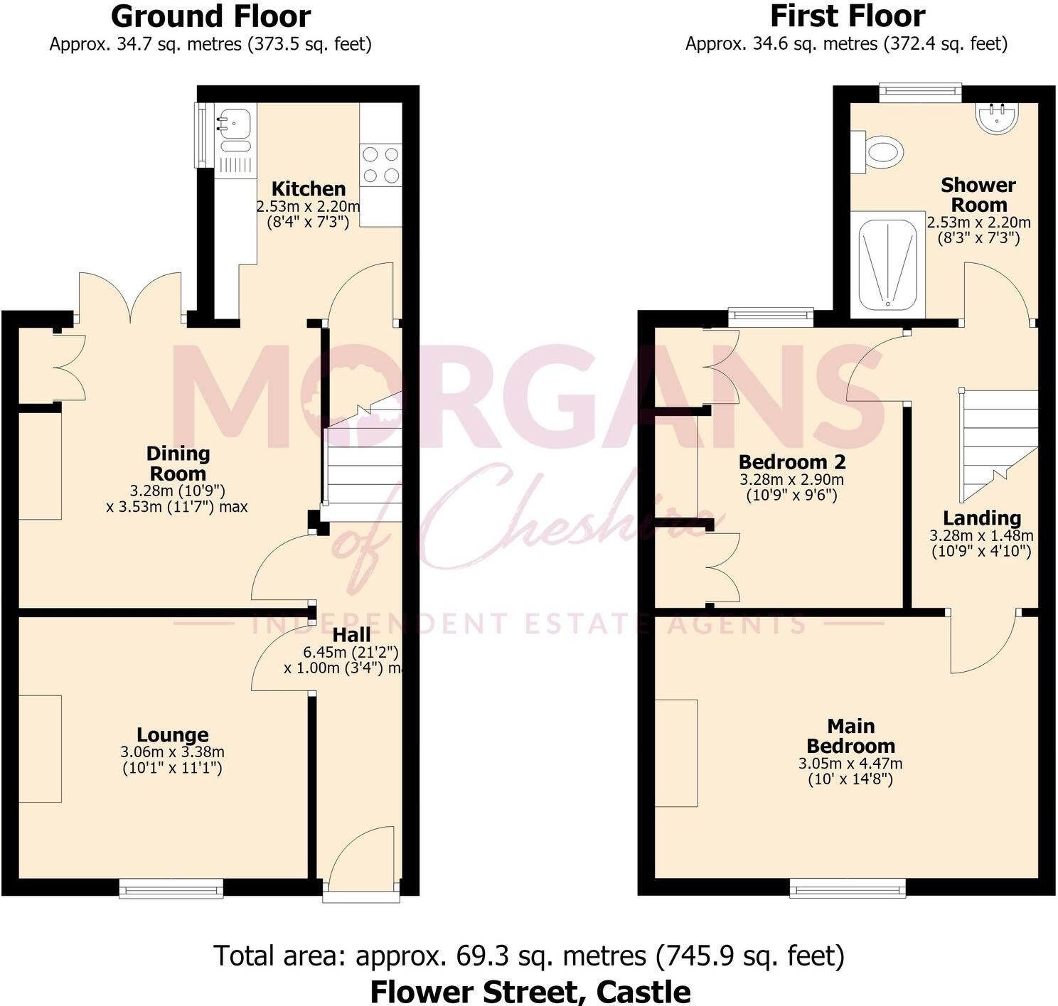 Flower Street, Northwich, CW8 floorplan