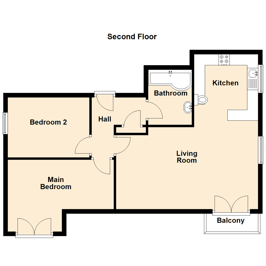 Duke Street, North Shields floorplan