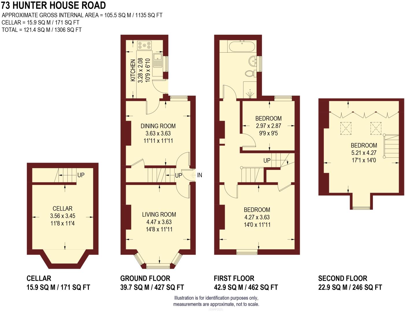 Hunter House Road, Hunters Bar, S11 8TU floorplan