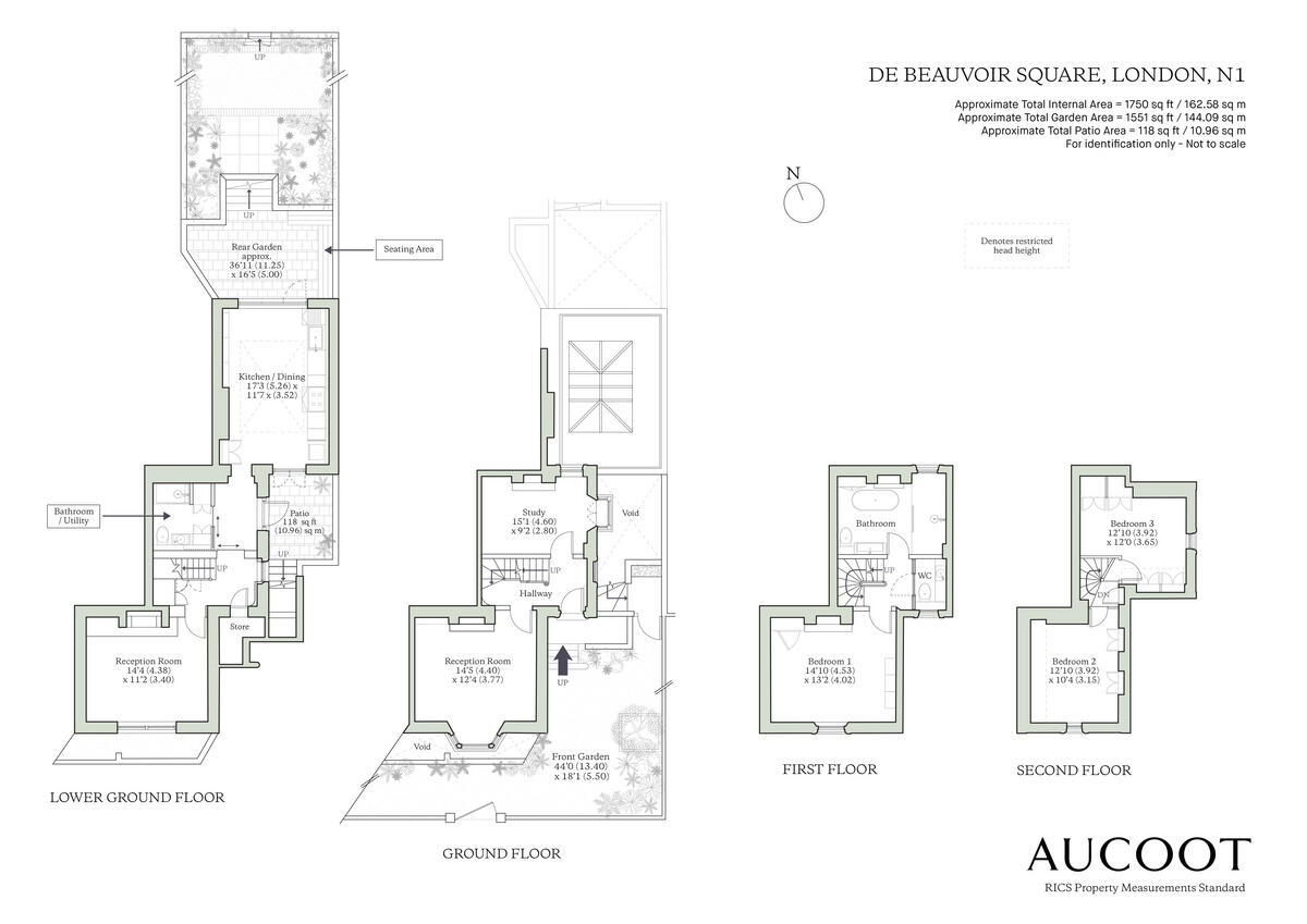 De Beauvoir Square, London, N1 4 floorplan