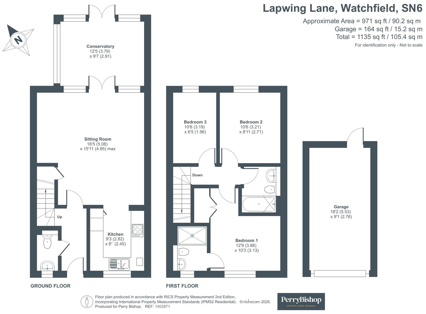Lapwing Lane, Watchfield, Oxfordshire, SN6 floorplan