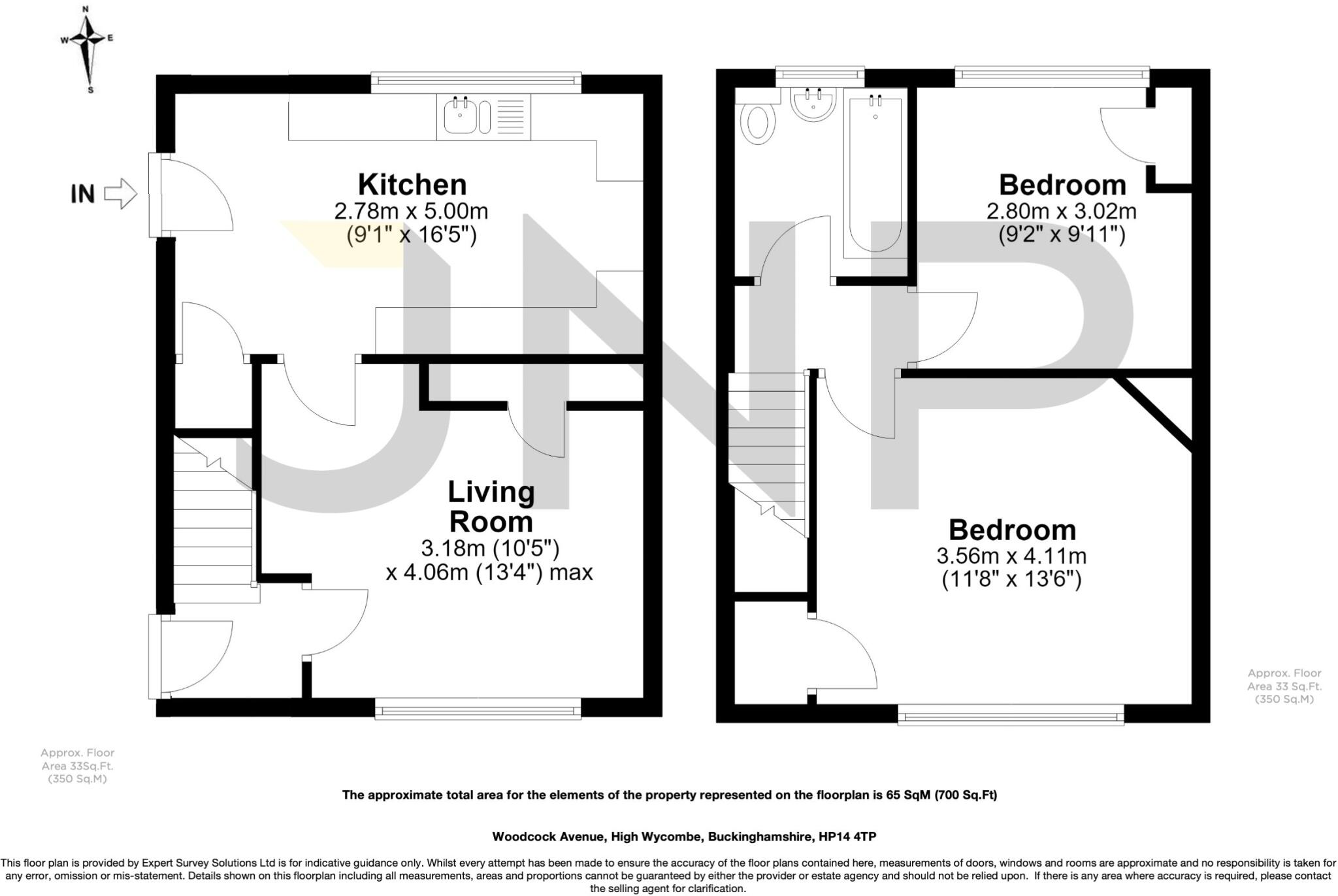 Woodcock Avenue, Walters Ash, High Wycombe, Buckinghamshire, HP14 floorplan