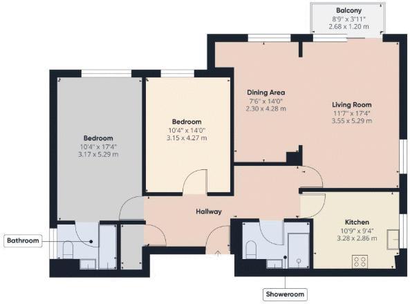 80 Station Road, Barnet floorplan