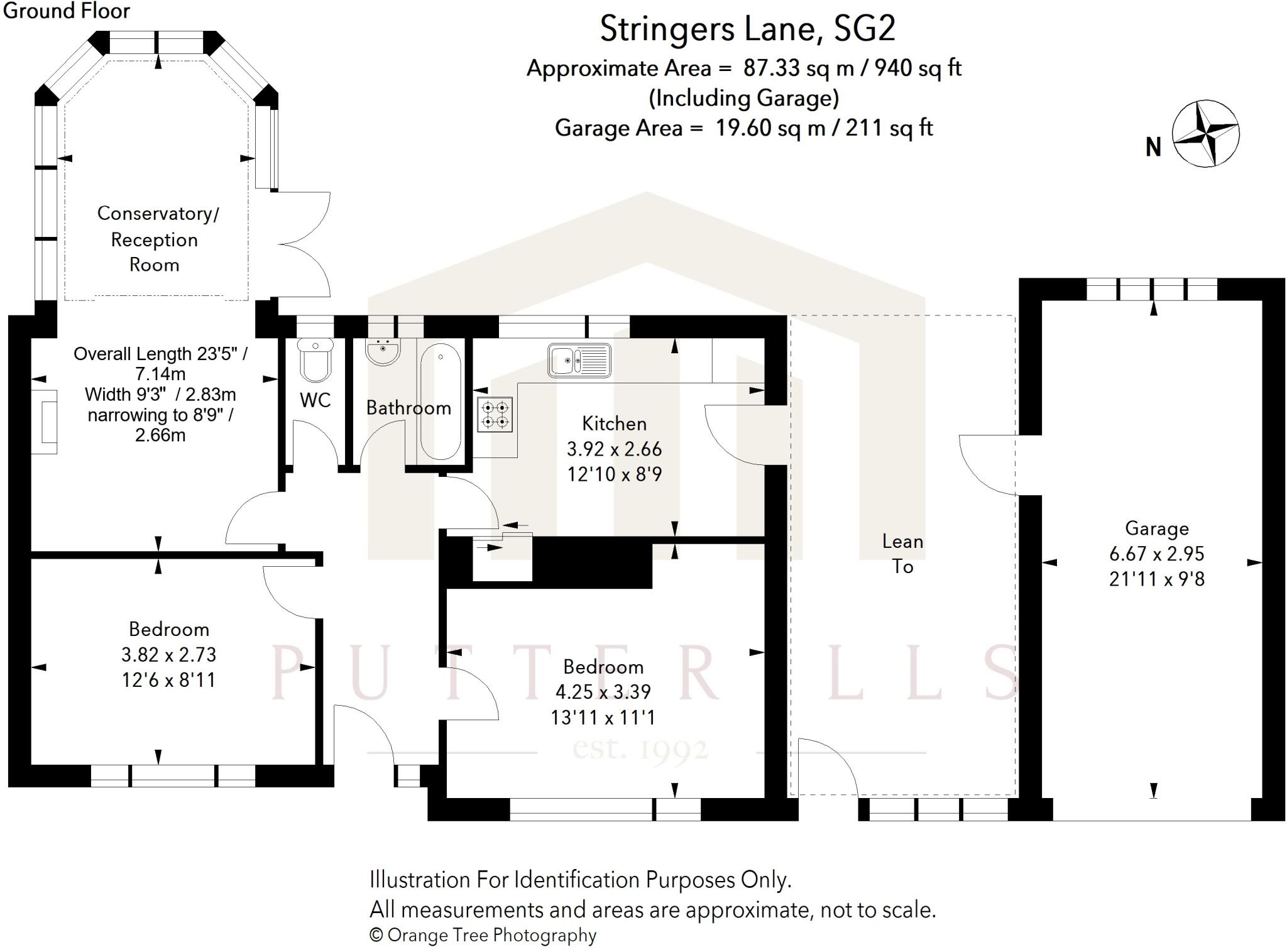 Stringers Lane, Aston, Hertfordshire, SG2 floorplan