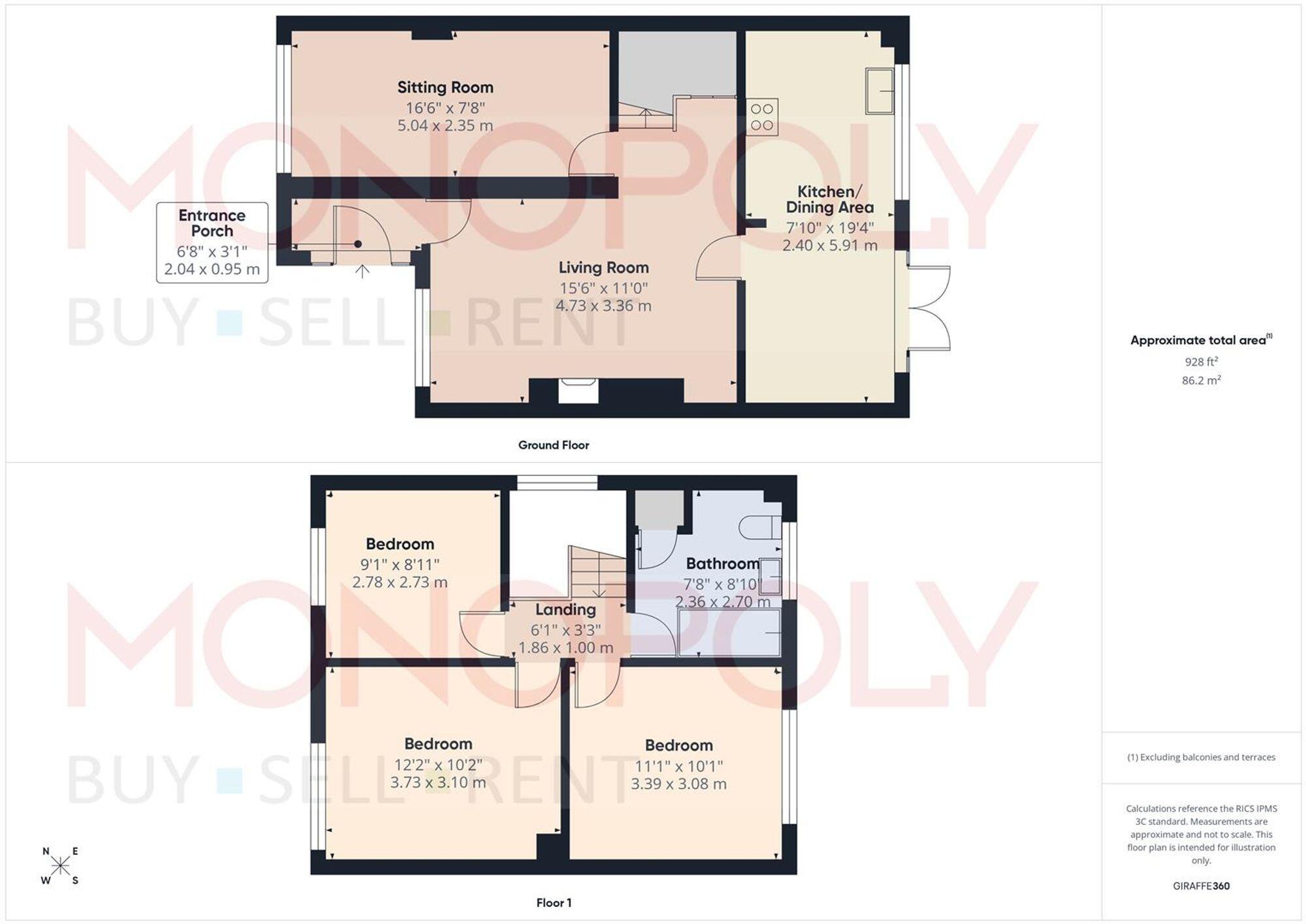 Gredington Close, Wrexham, LL13 floorplan