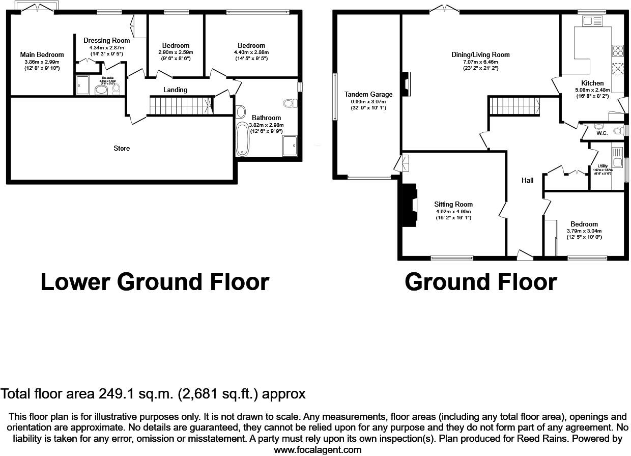 Melrose Way, Chorley, Lancashire, PR7 floorplan