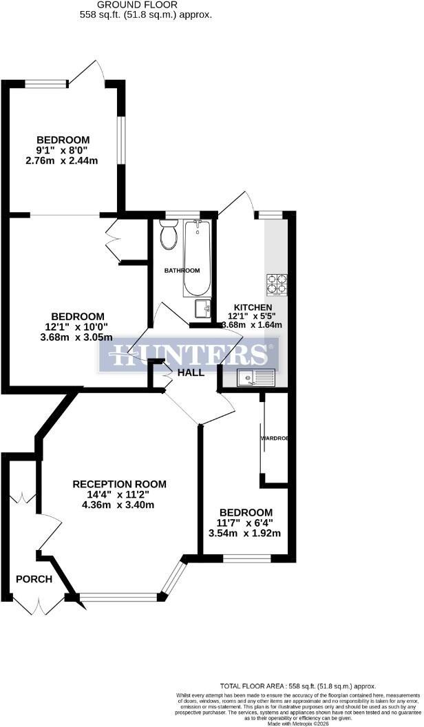 Barnard Gardens, Hayes floorplan