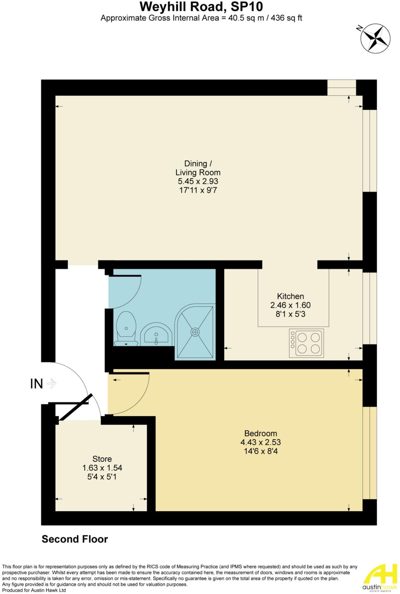 Weyhill Road, Andover, SP10 floorplan
