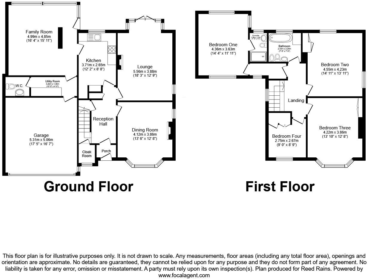 Preston Road, Clayton-le-Woods, Chorley, Lancashire, PR6 floorplan
