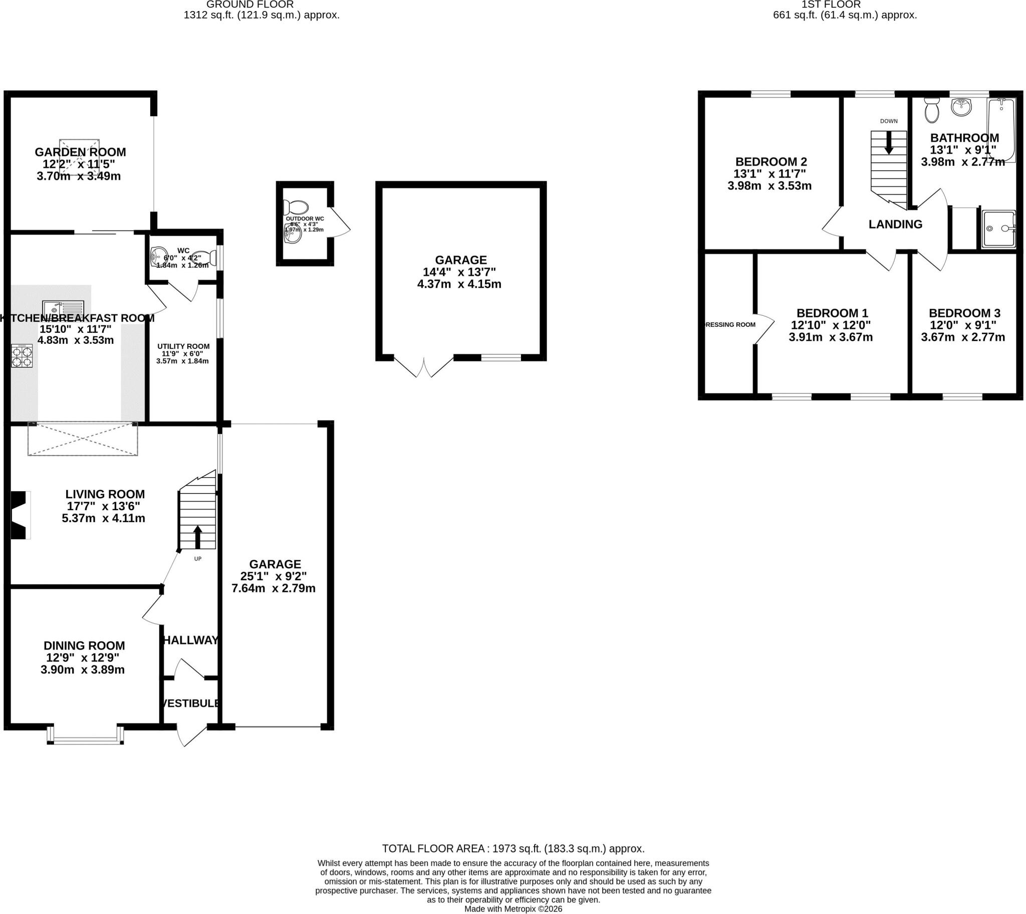 Shaw Street, Wigan floorplan