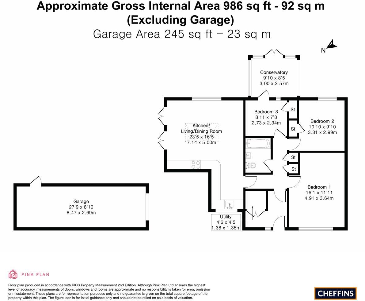 Camping Close, Haddenham, Ely floorplan