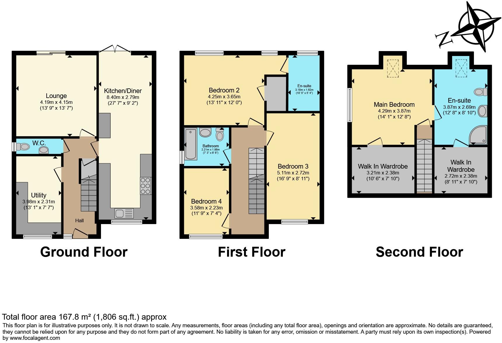 White Cross View, Worsbrough, Barnsley, S70 floorplan