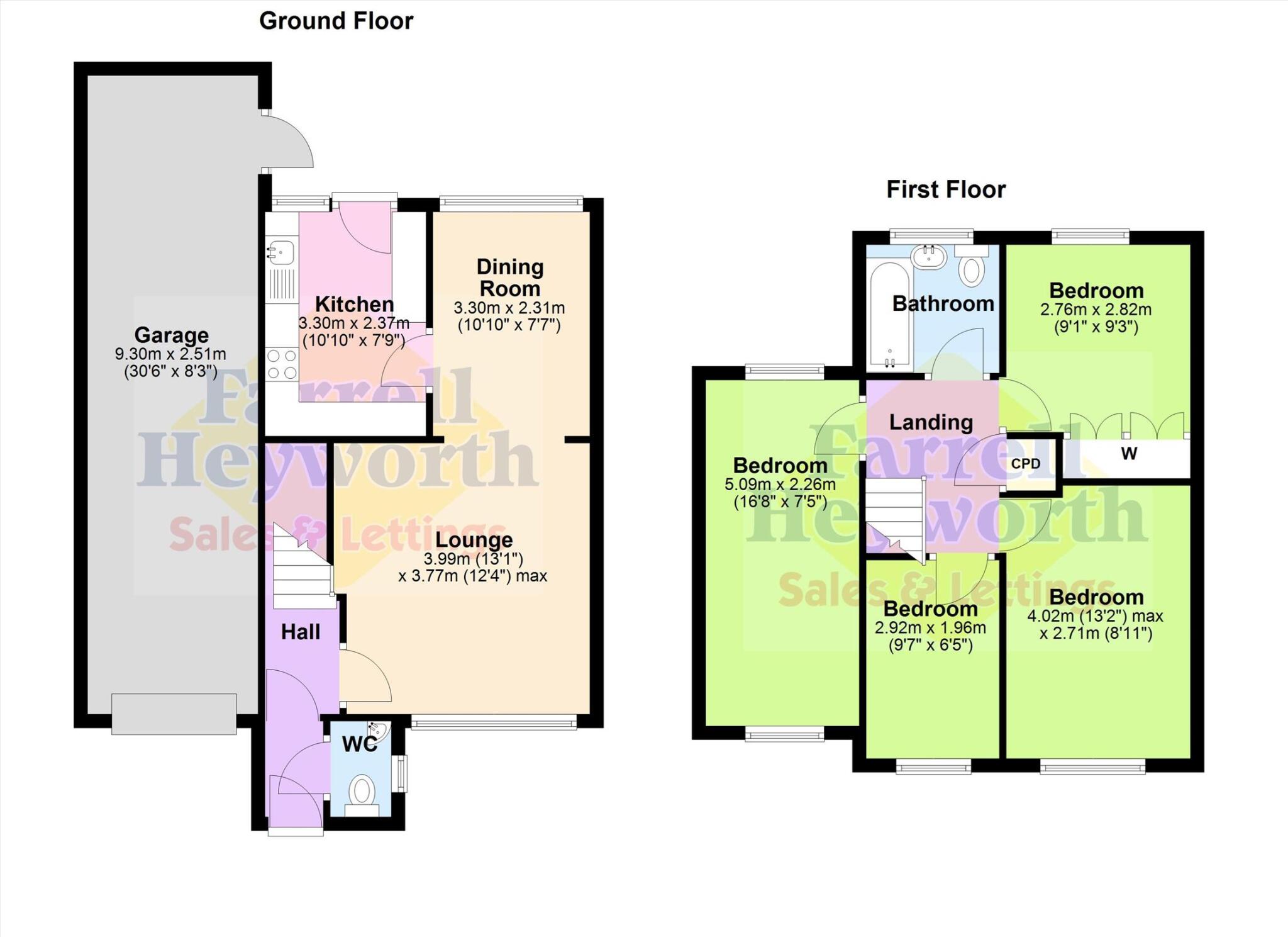 Duckworth Drive, Catterall, Preston floorplan