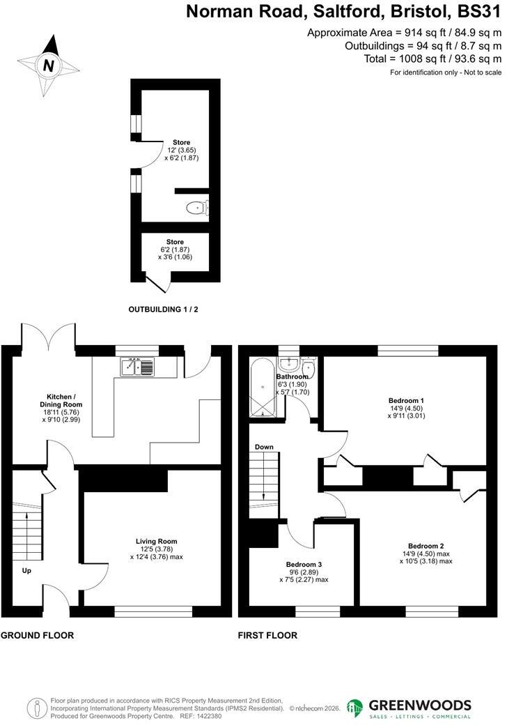 Norman Road, Saltford, Bristol floorplan