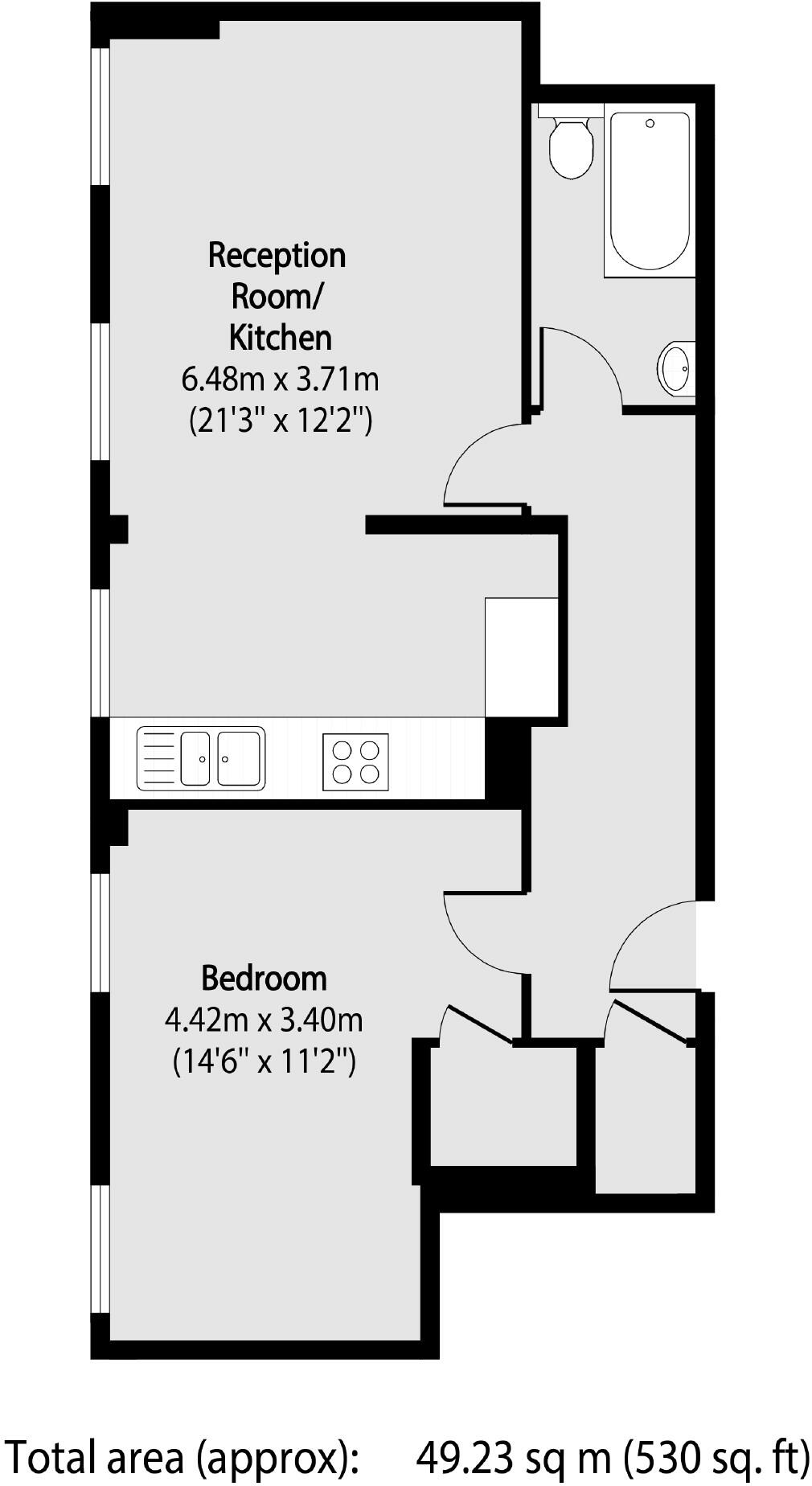 Tavistock Place, London floorplan