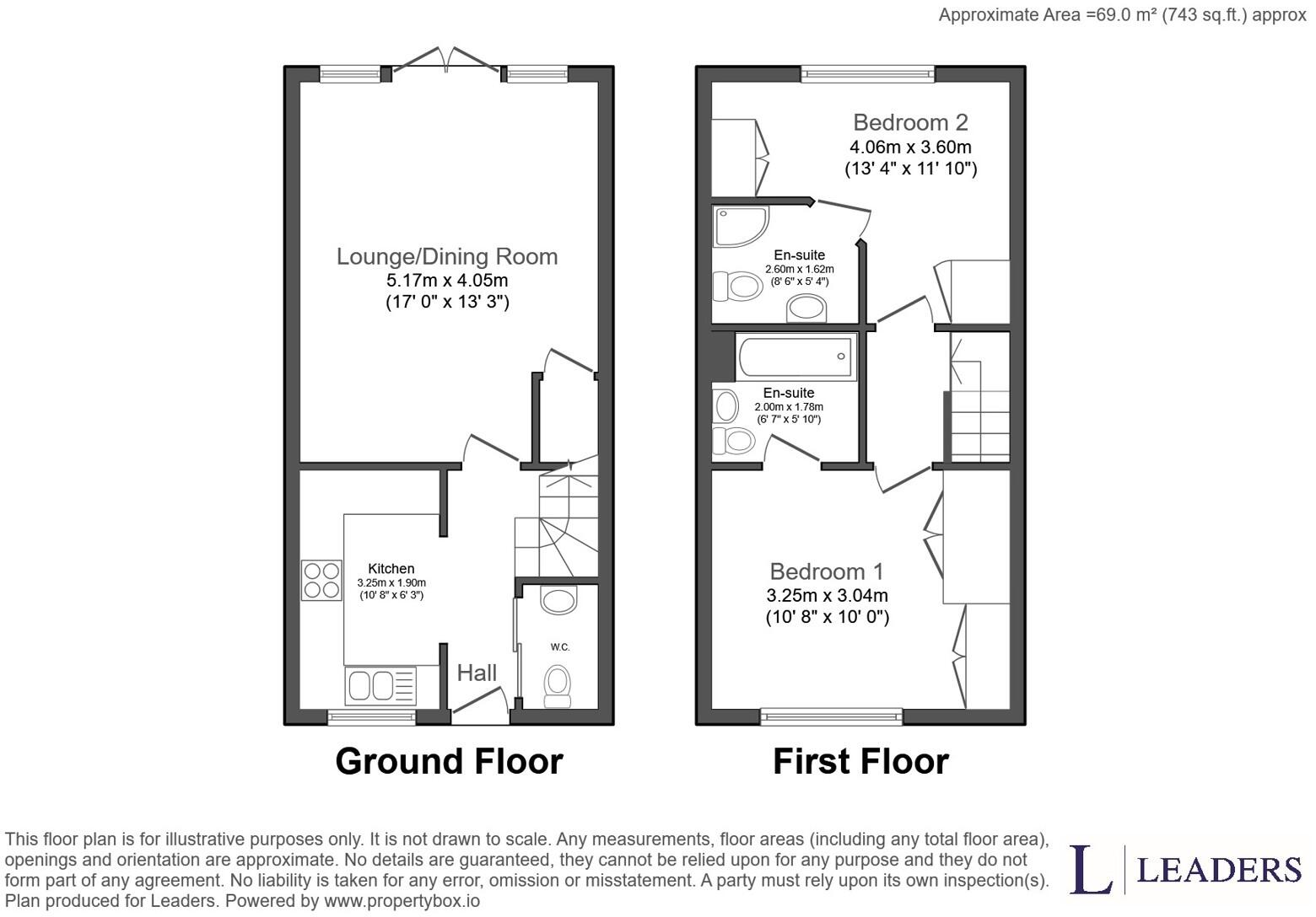 Knights Terrace, 34 London Road, Cowplain, PO8 floorplan