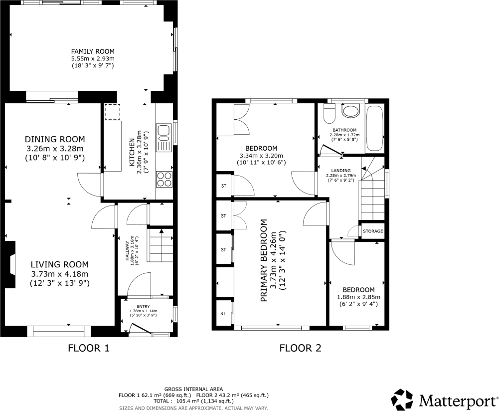 Craighlaw Avenue, Waterfoot, Glasgow, G76 floorplan