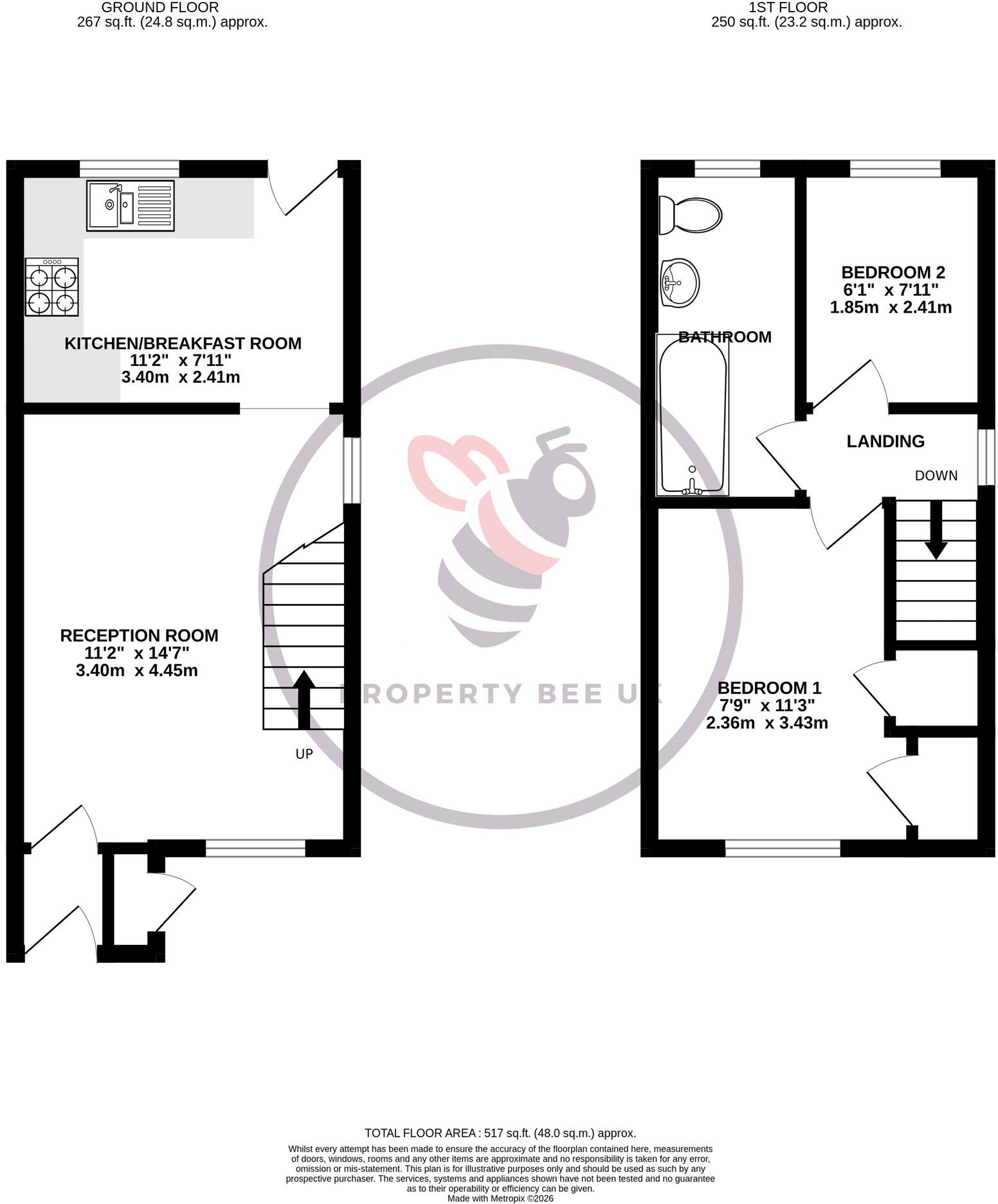 Hungerford Close, Sandhurst, Berkshire, GU47 floorplan