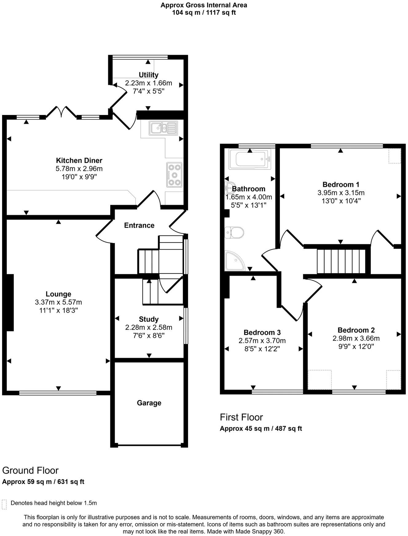 Bryn Morfa, Bodelwyddan, LL18 5TP floorplan