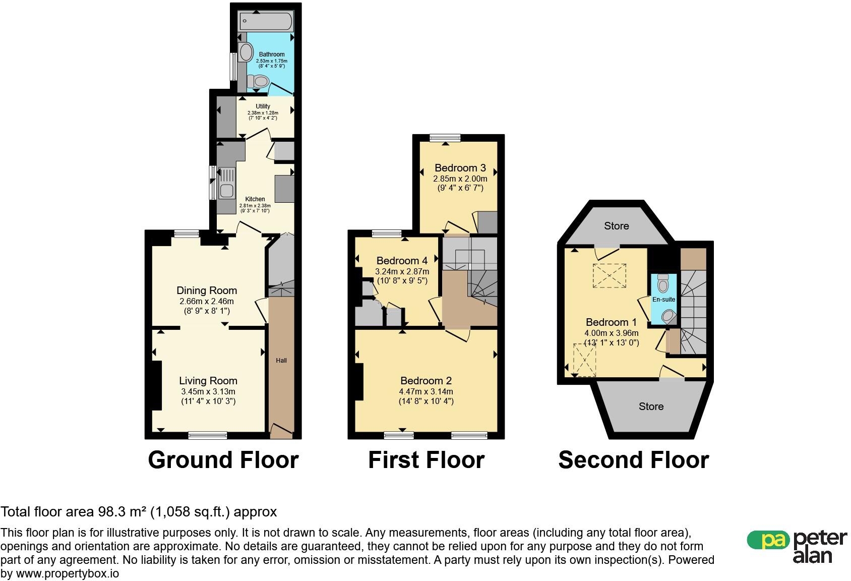 Evans Street, Barry floorplan