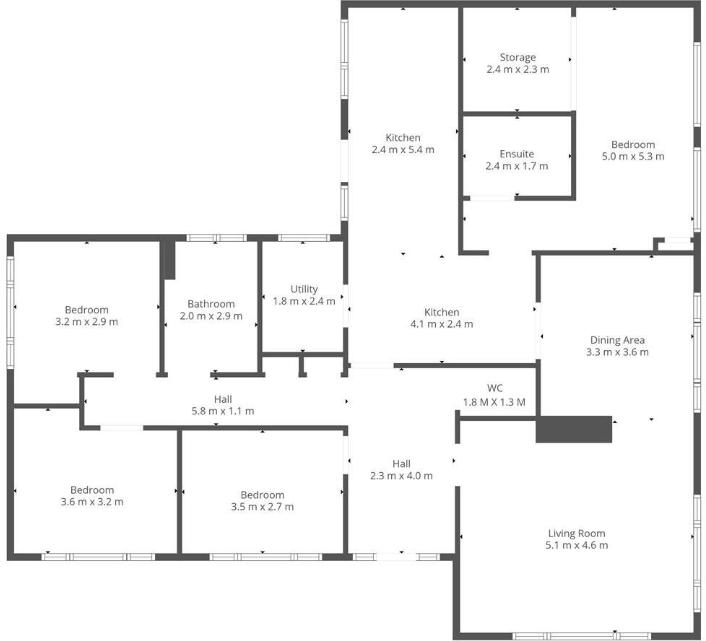 Secaurin Avenue, Stonehouse, South Lanarkshire floorplan