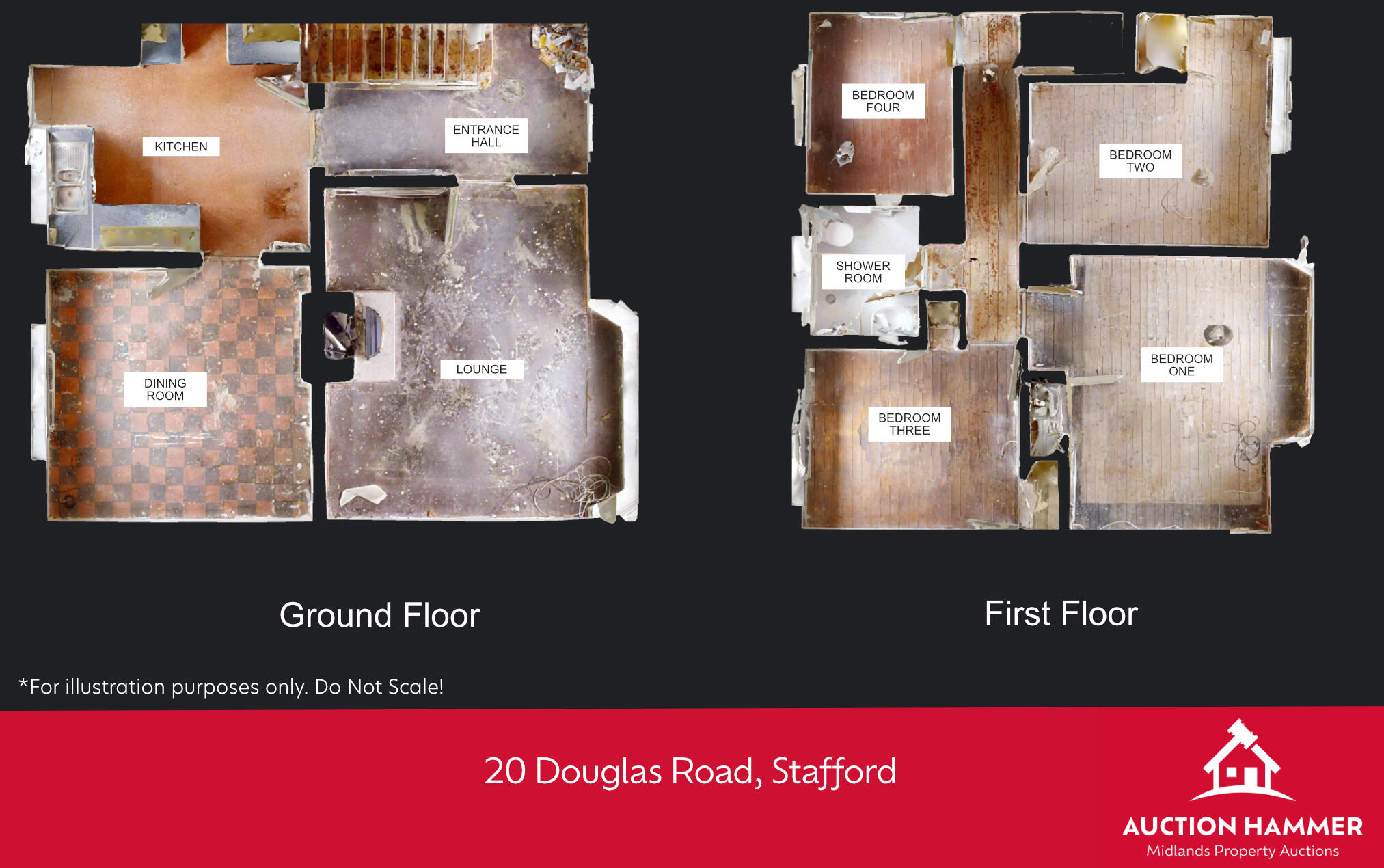 20 Douglas Road West, Coton Fields, Stafford, Staffordshire ST16 3NT floorplan