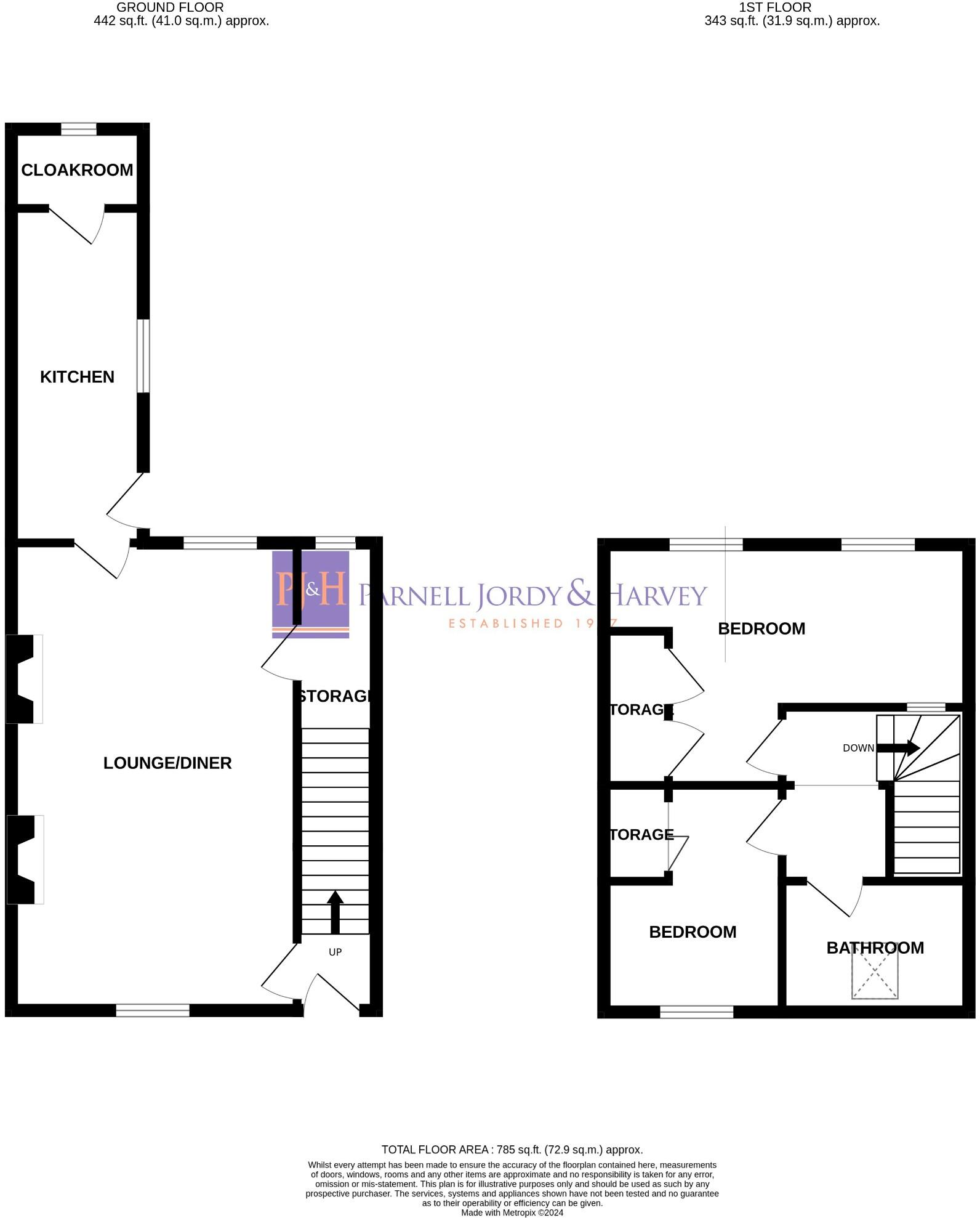 Vinns Lane, RG25 floorplan