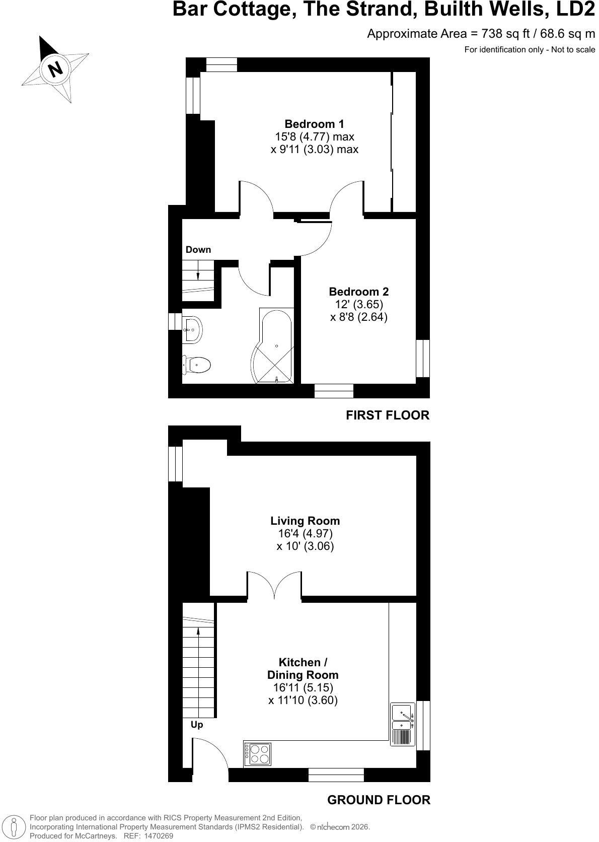 The Strand, Builth Wells, Powys floorplan