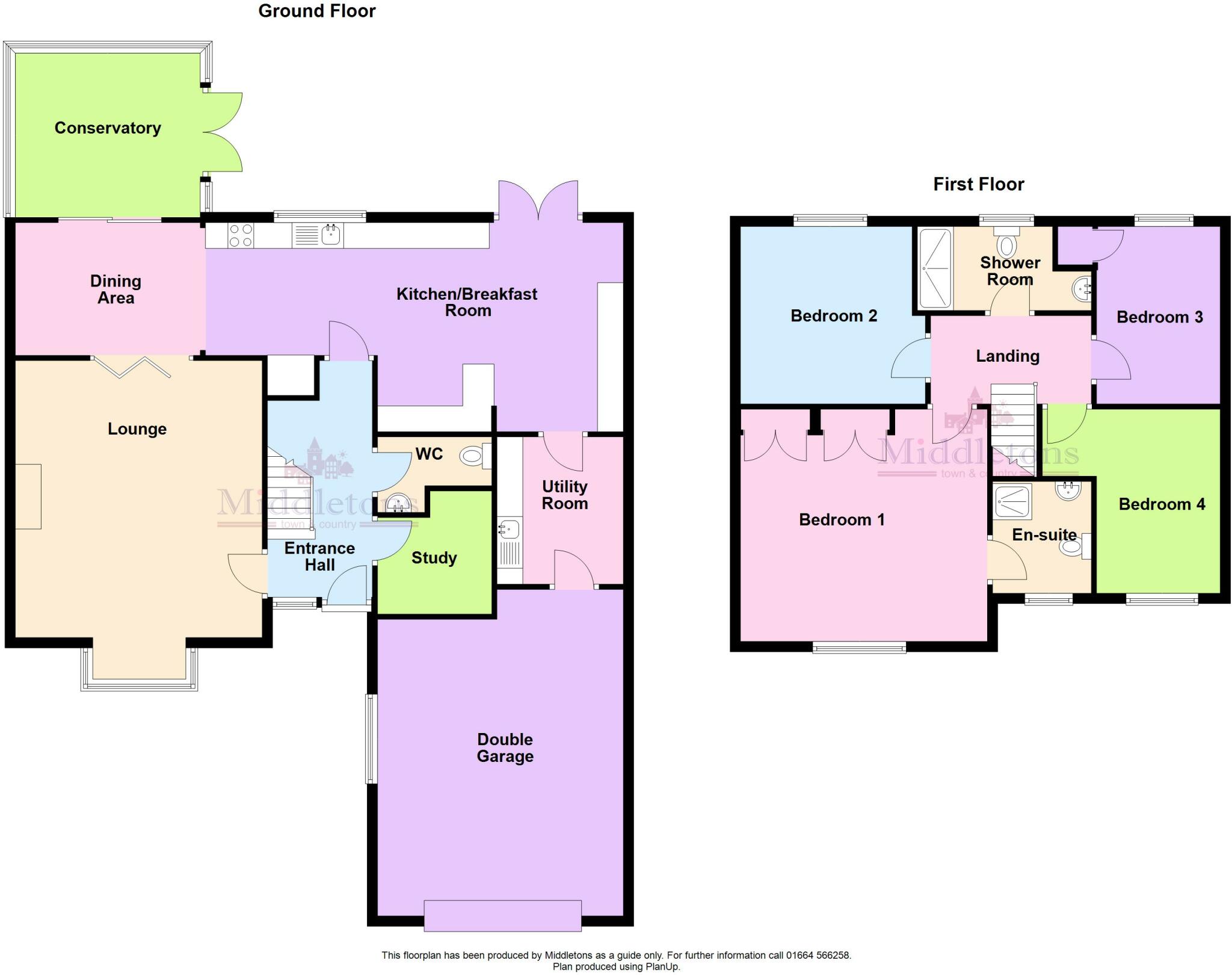 Swallows Drive, Stathern floorplan