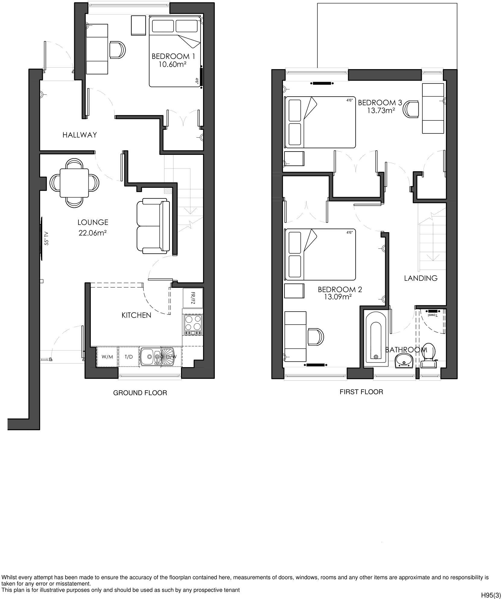 12 Monterey Gardens EX4 5EN floorplan