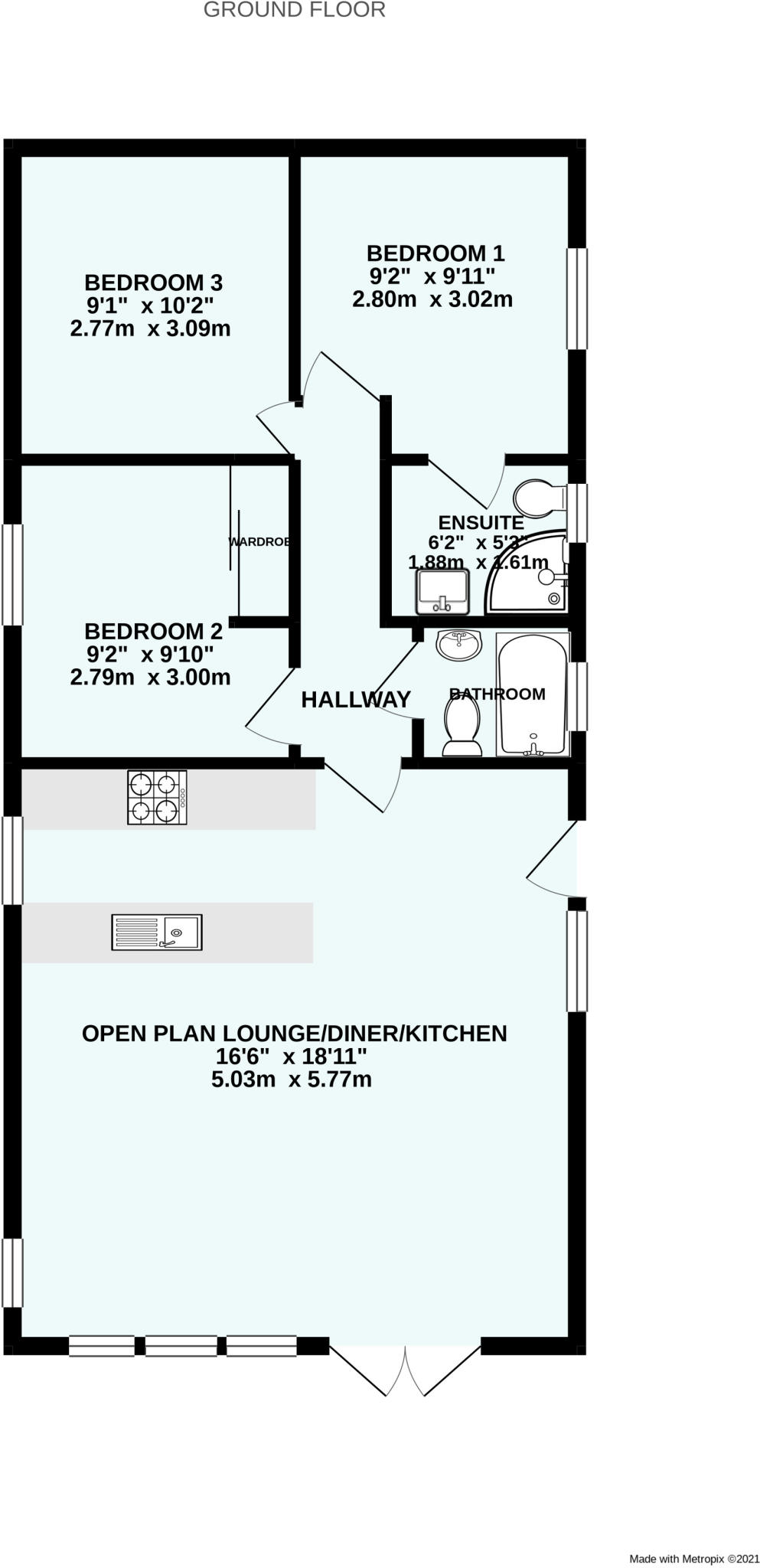 Devon Hills Holiday Park, Paignton, Devon floorplan