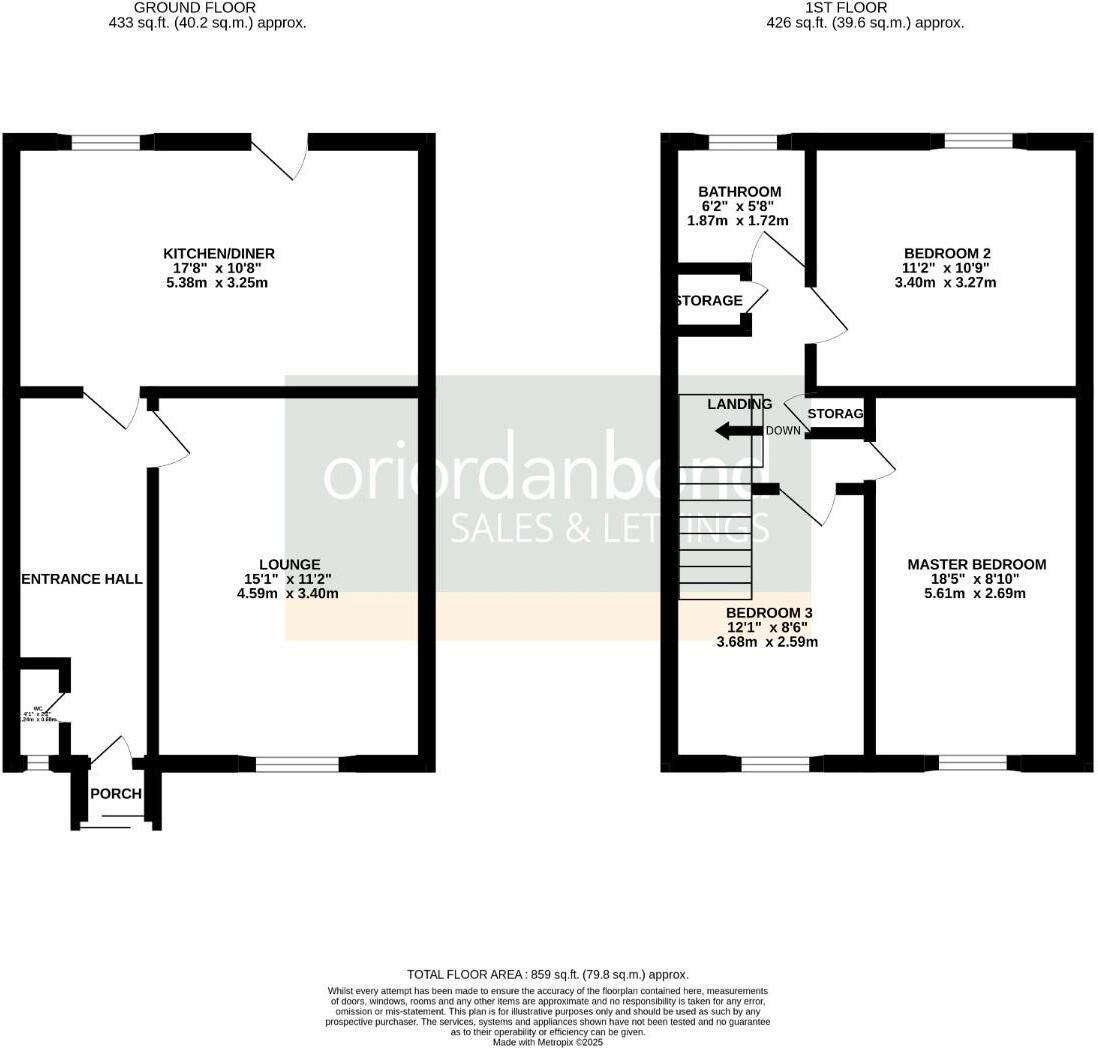 South Paddock Court, Lings, Northampton NN3 floorplan