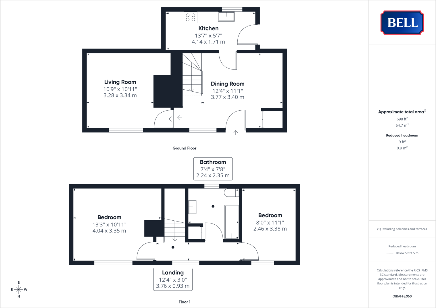 9 Mill Lane, Horncastle floorplan
