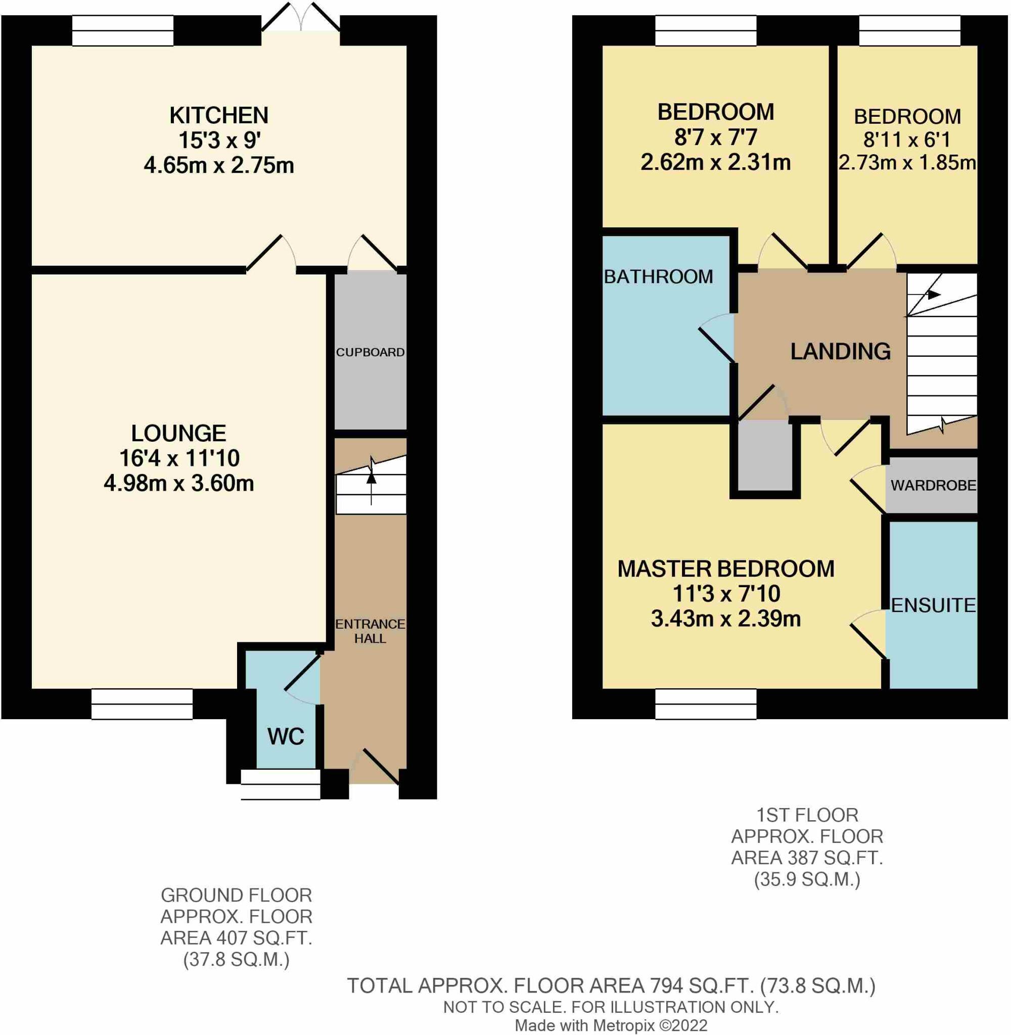 Rastrick Close, Bridgnorth, Shropshire floorplan