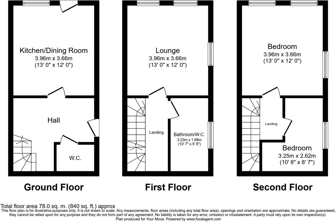 Caves Road, St. Leonards-On-Sea, East Sussex, TN38 floorplan