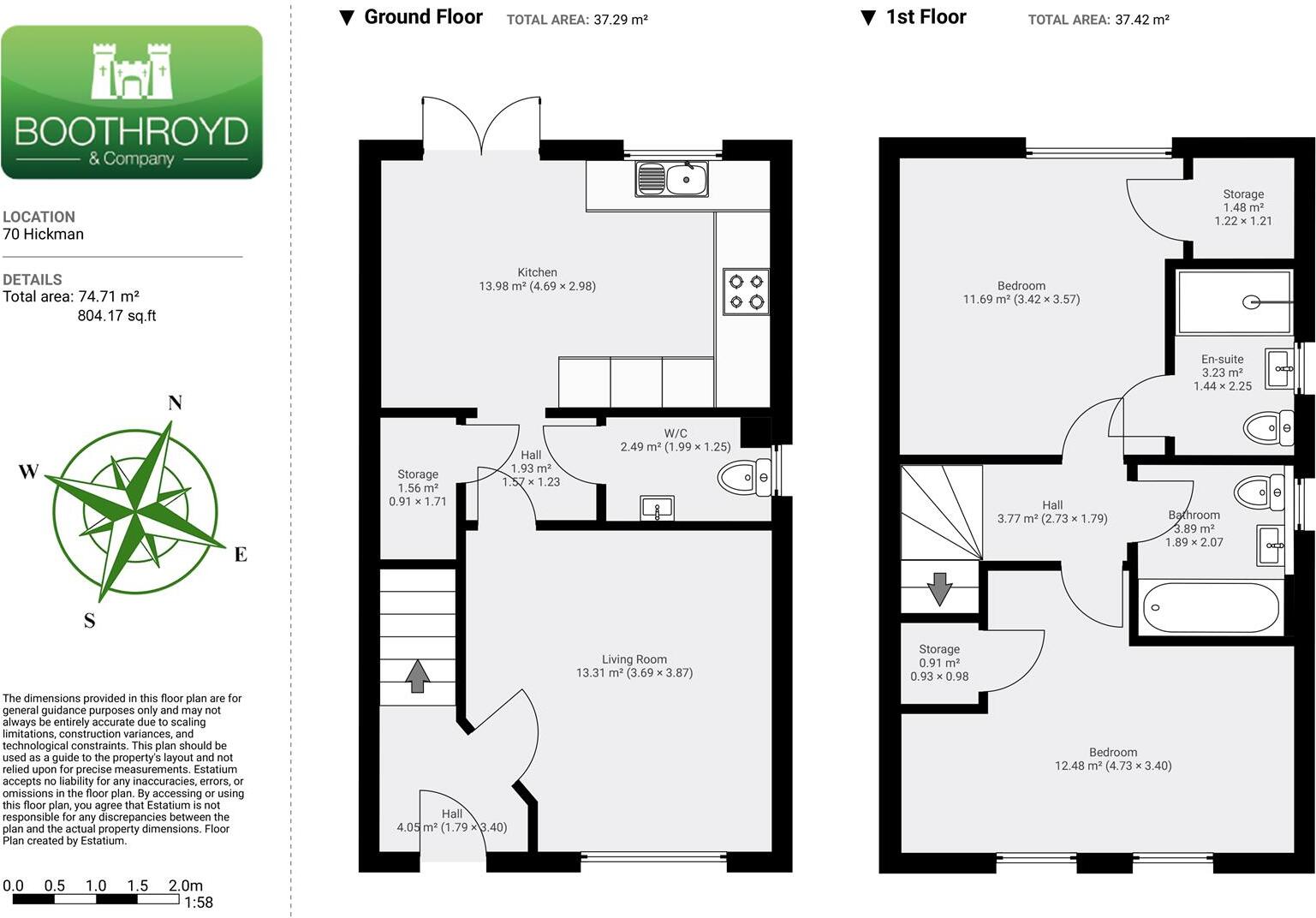 Hickman Way, Kenilworth floorplan