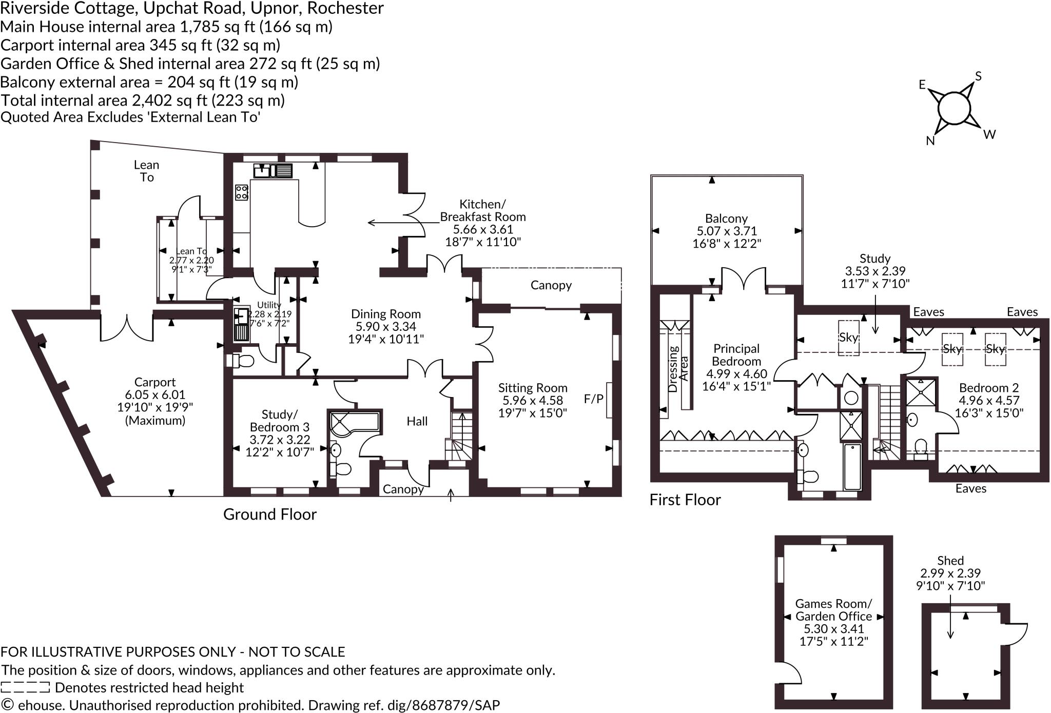 Upchat Road, Upnor, Rochester, Kent floorplan