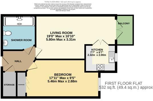 Tuckton Road, Tuckton floorplan