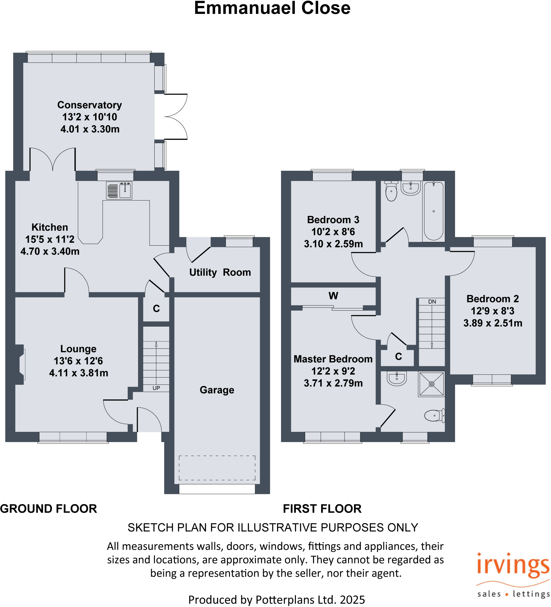 Emmanuel Close, Darlington floorplan