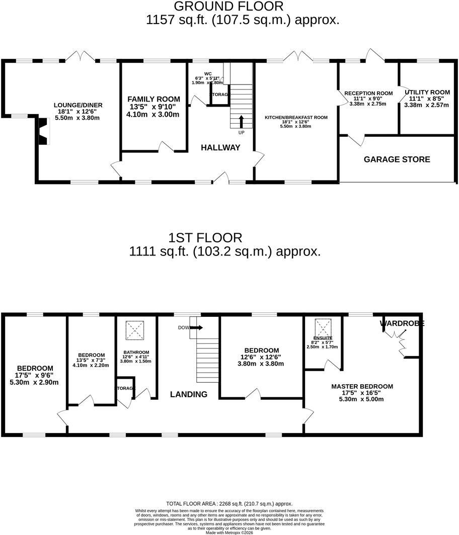 Chapter Barn, Burton Latimer floorplan
