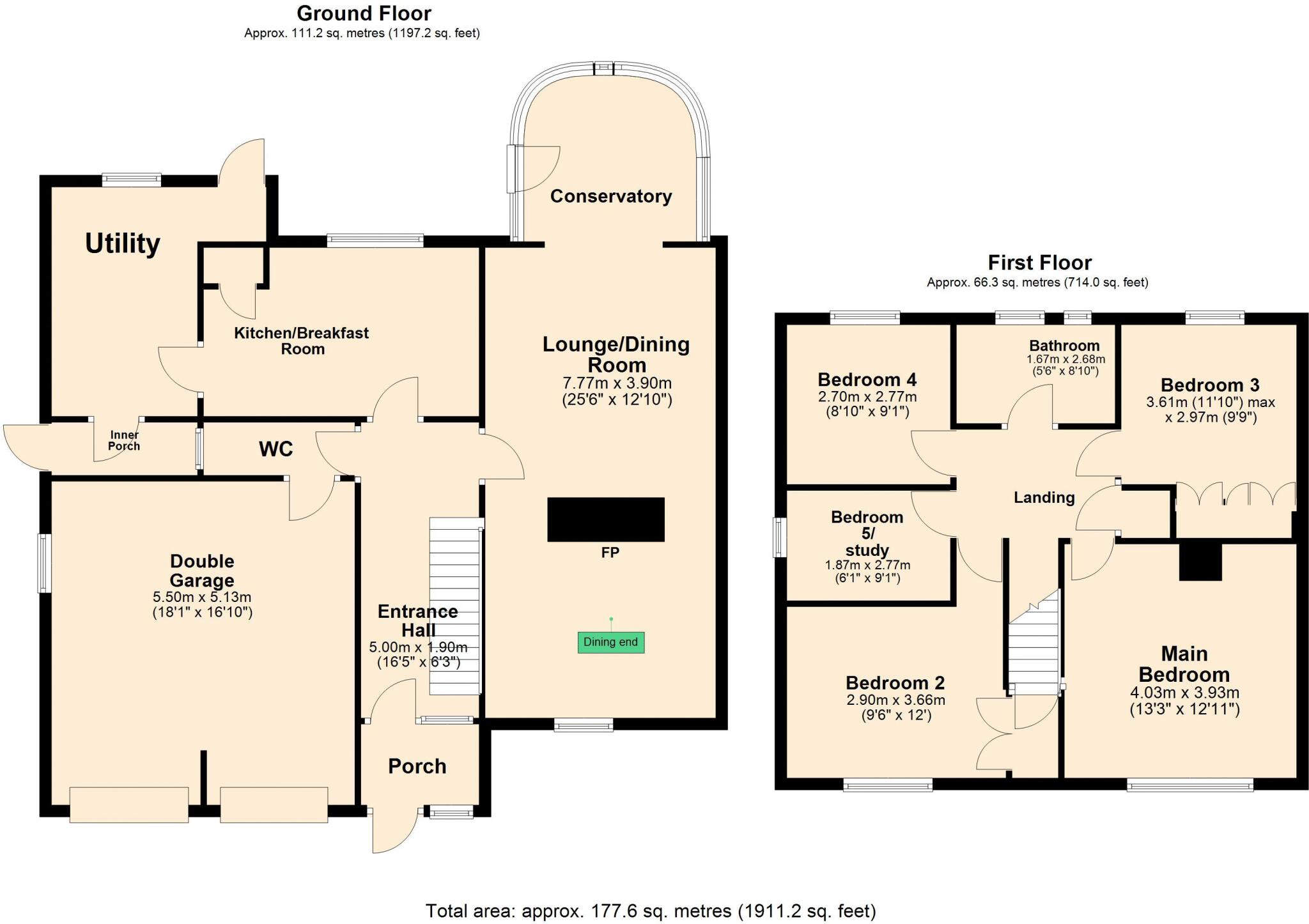 Willoughby Drive, Empingham floorplan
