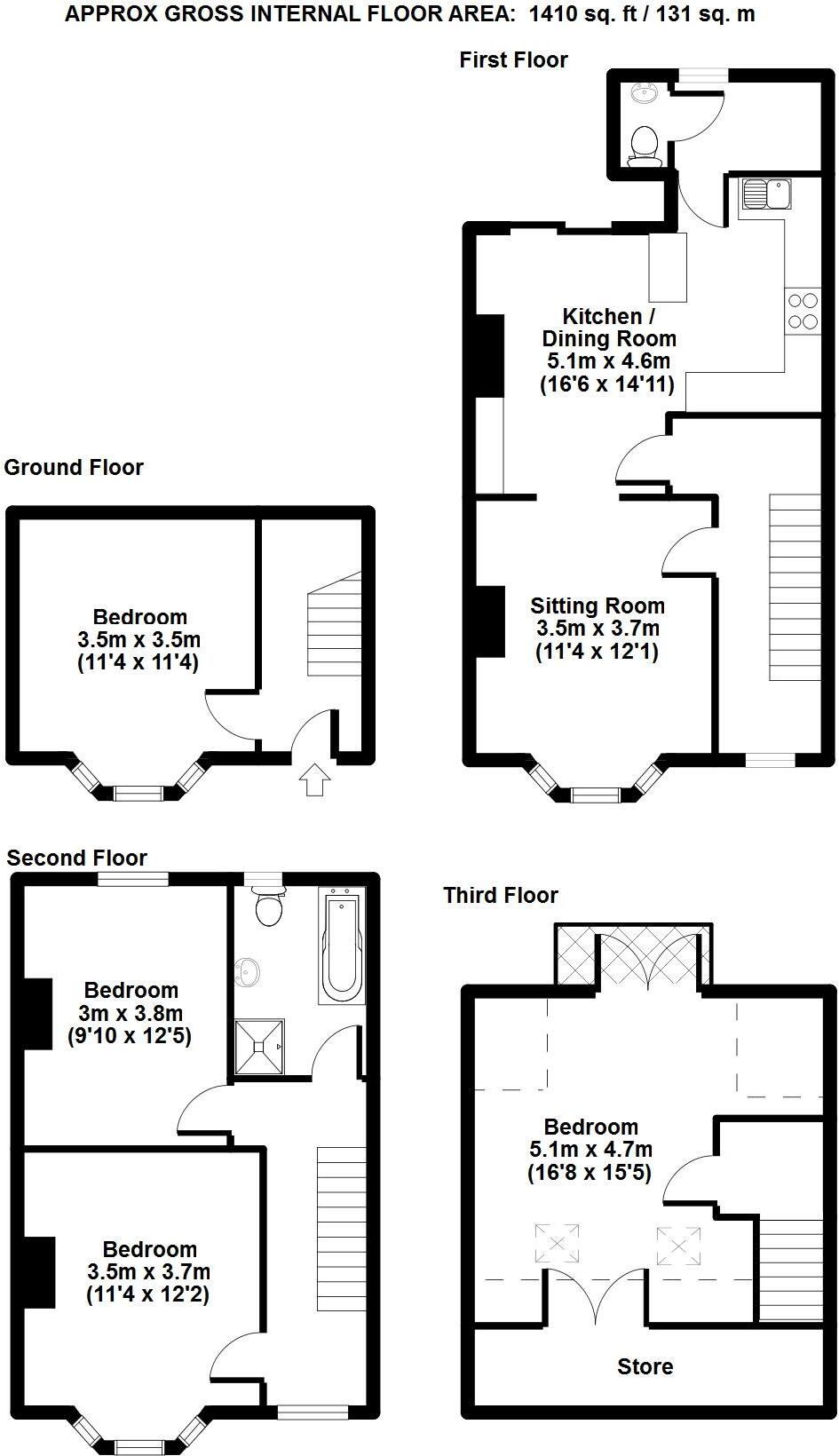 Bath Road - Arnos Vale floorplan
