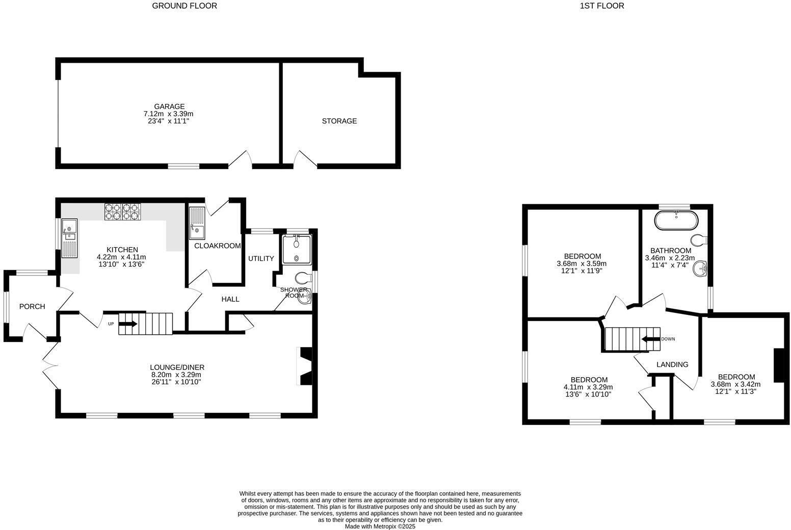 Beautifully presented character cottage, Breage floorplan
