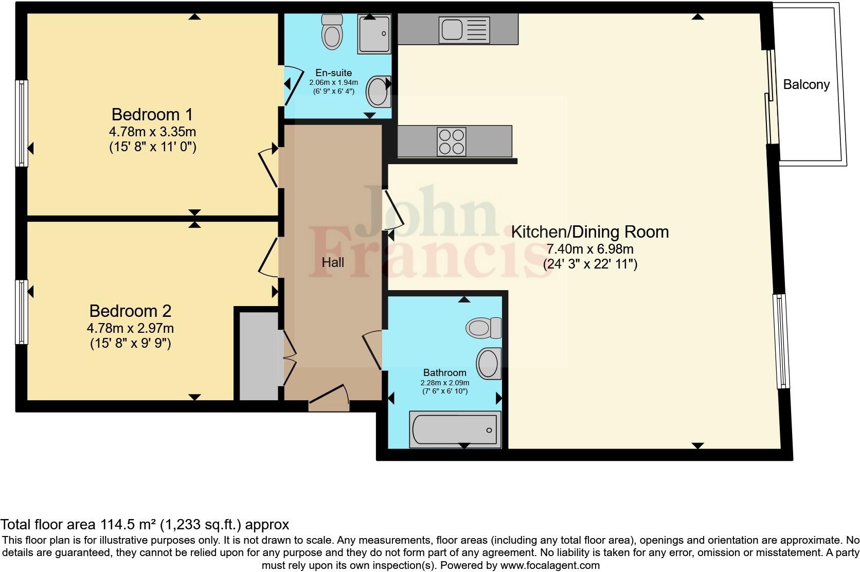 The Osborne, Rotherslade Road, Swansea floorplan