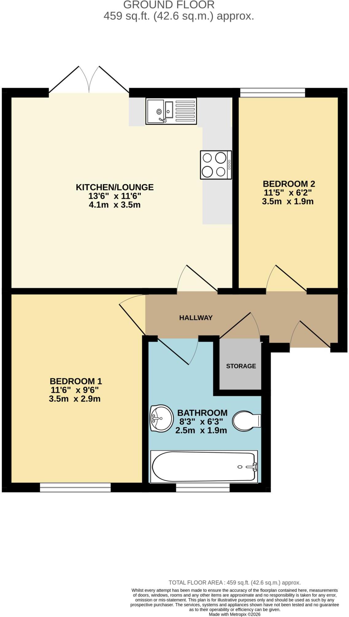 Junction Road, Brentwood floorplan