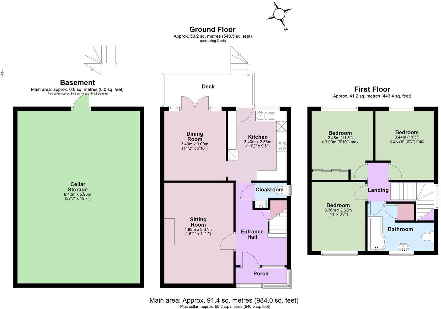 Freemans Close, Seasalter, WHITSTABLE floorplan