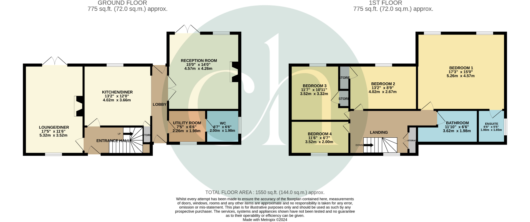Cleyfields, Bourton, Swindon, Oxfordshire, SN6 floorplan