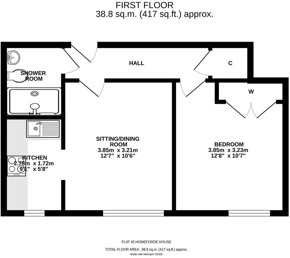 Grigg Lane, Brockenhurst, SO42 floorplan